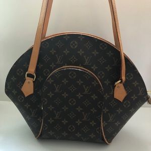 Louis Vuitton GM Elipse Bowler clamshell bag